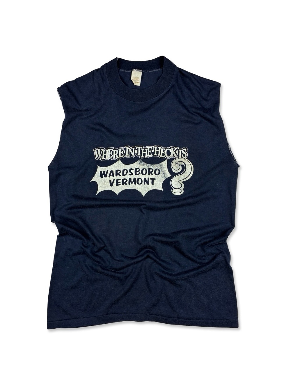 Vintage Where In The Heck Is Wardsboro Vermont Shirt